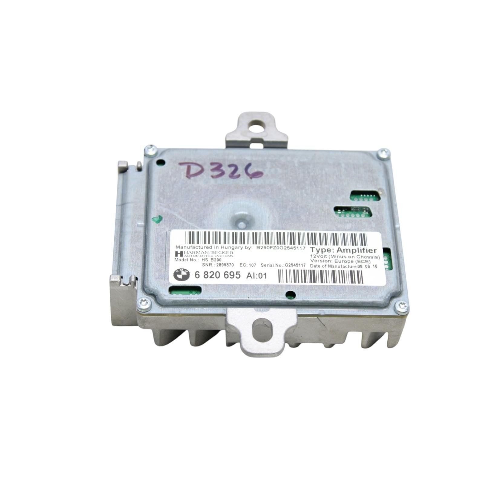 OEM BMW F30 F32 F36 F80 F82 F83 Audio Control Module Active Sound Design Harman