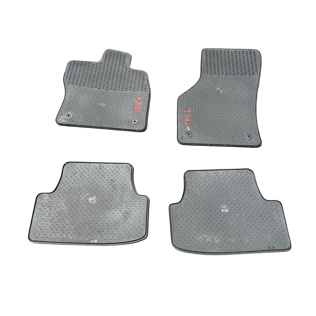 2015-2021 Volkswagen GTI All Weather Factory Floor Mats Genuine 4pc Set OEM
