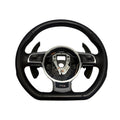 2008-2015 MK2 Audi TTS OEM Steering Wheel Black Flat Bottom Paddle Shifters