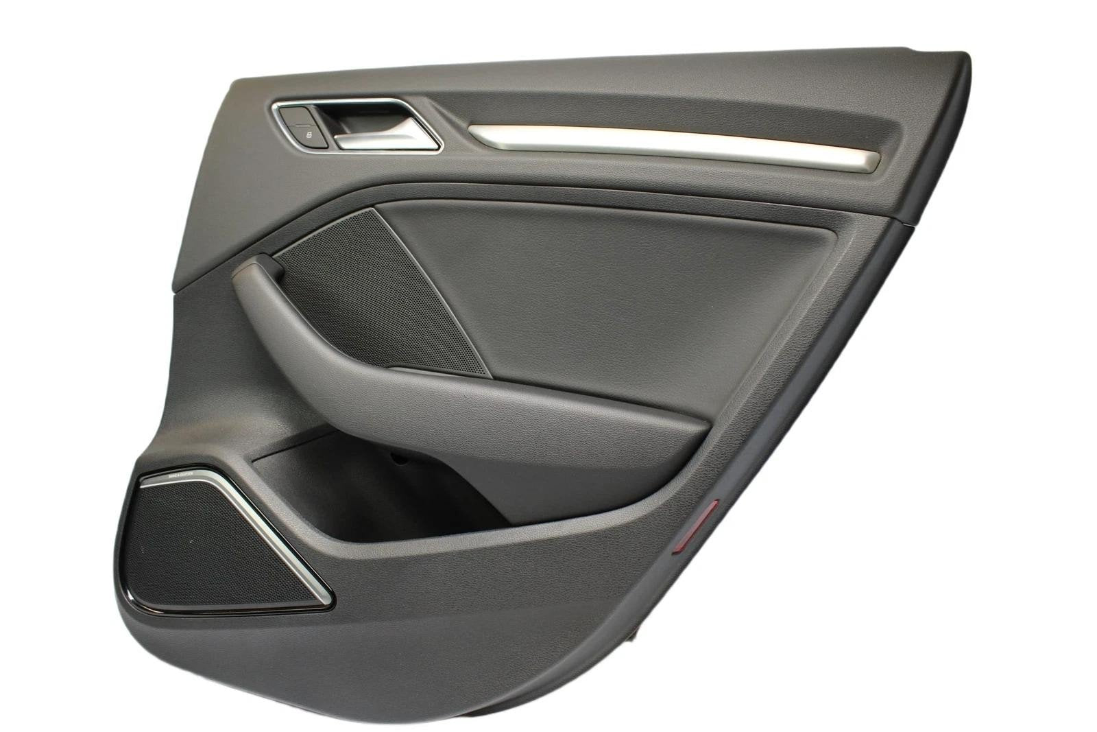 AUDI A3 S3 REAR RIGHT PASSENGER SIDE INTERIOR DOOR PANEL ASSEMBLY 2017 - 2020 RH