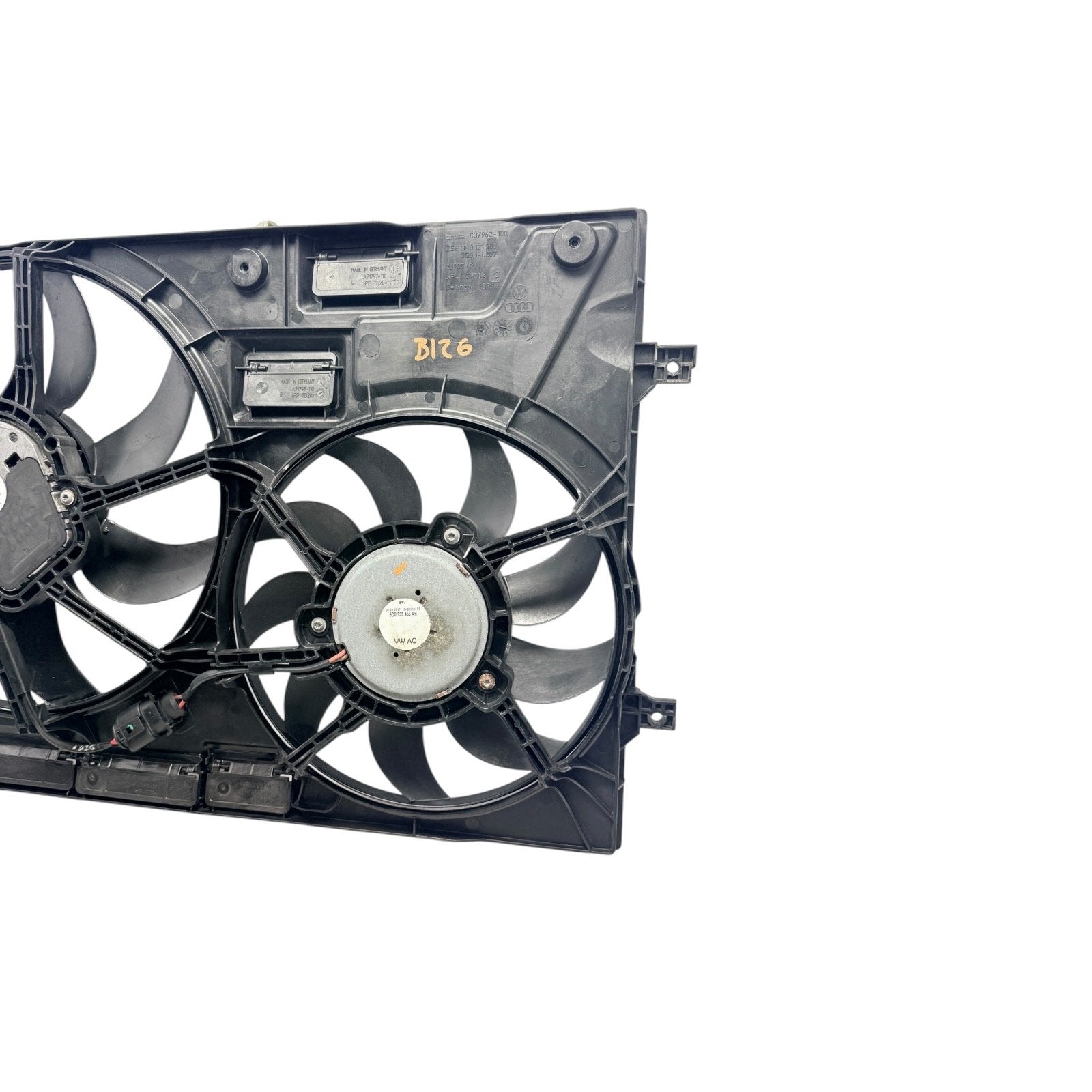 2015-2020 Audi S3 2.0L OEM Engine Cooling Fan & Shroud Assembly 3Q0121205