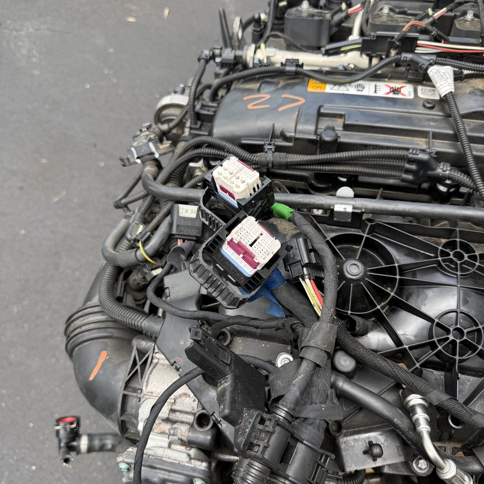 2020 BMW M340i G20 RWD 3.0 B58 Engine Motor Assembly 65k MIles