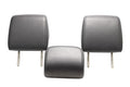 2010 - 2014 Volkswagen GOLF R GTI Rear Black Leather Headrests OEM