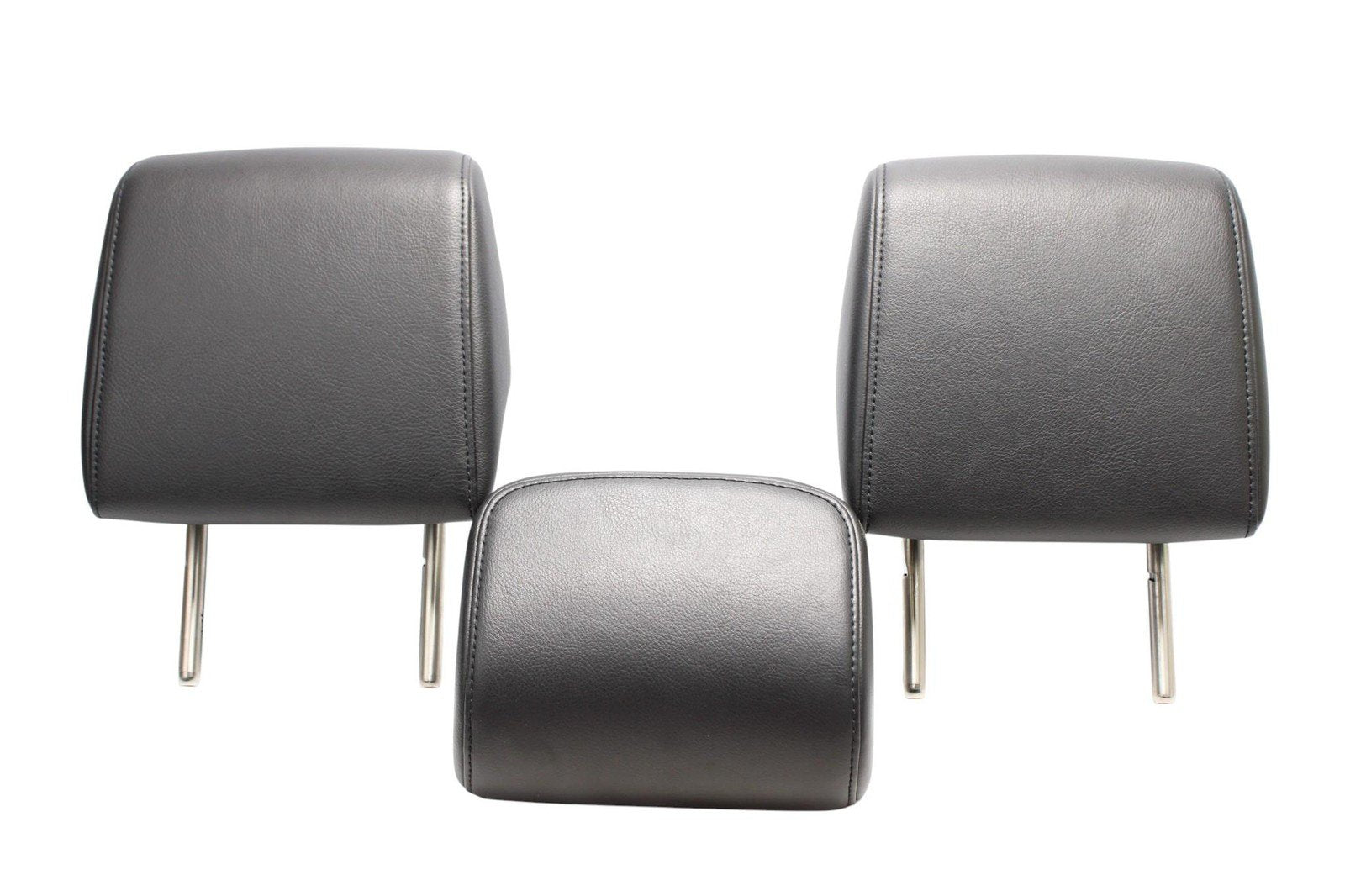 2010 - 2014 Volkswagen GOLF R GTI Rear Black Leather Headrests OEM