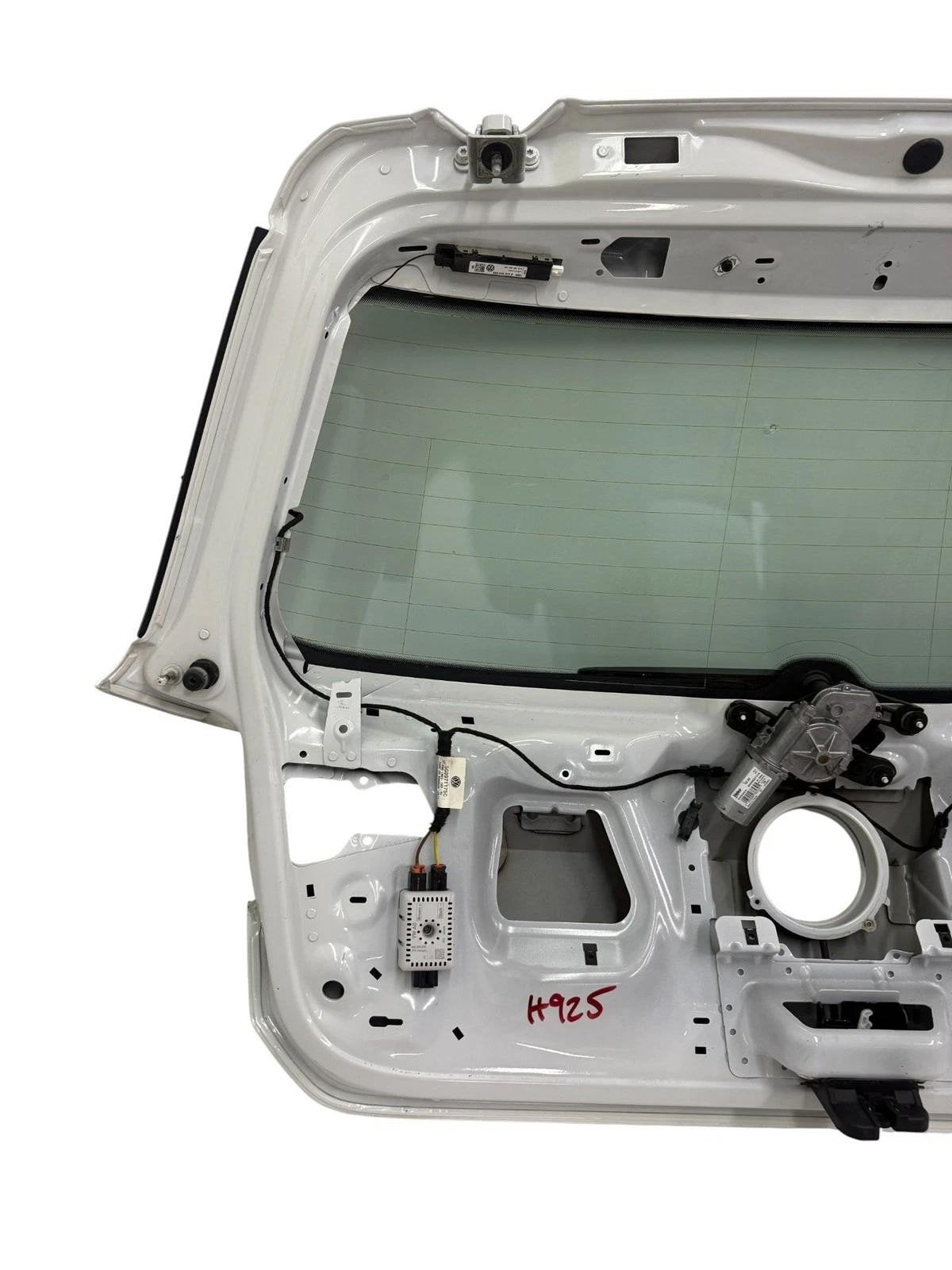 MK7 VW GTI GOLF R REAR HATCH TRUNK PURE WHITE GENUINE OEM 2015-2021 *SCRATCHED*