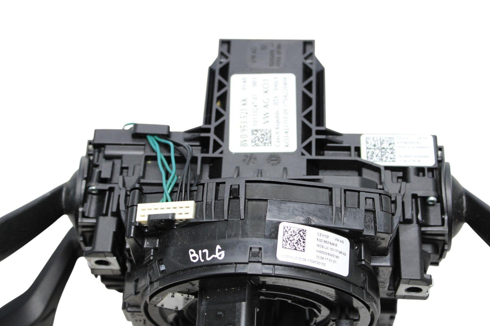 2017 - 2020 Audi A3 S3 RS3 Steering Angle Sensor w/ Turn Signal Wiper Stalk