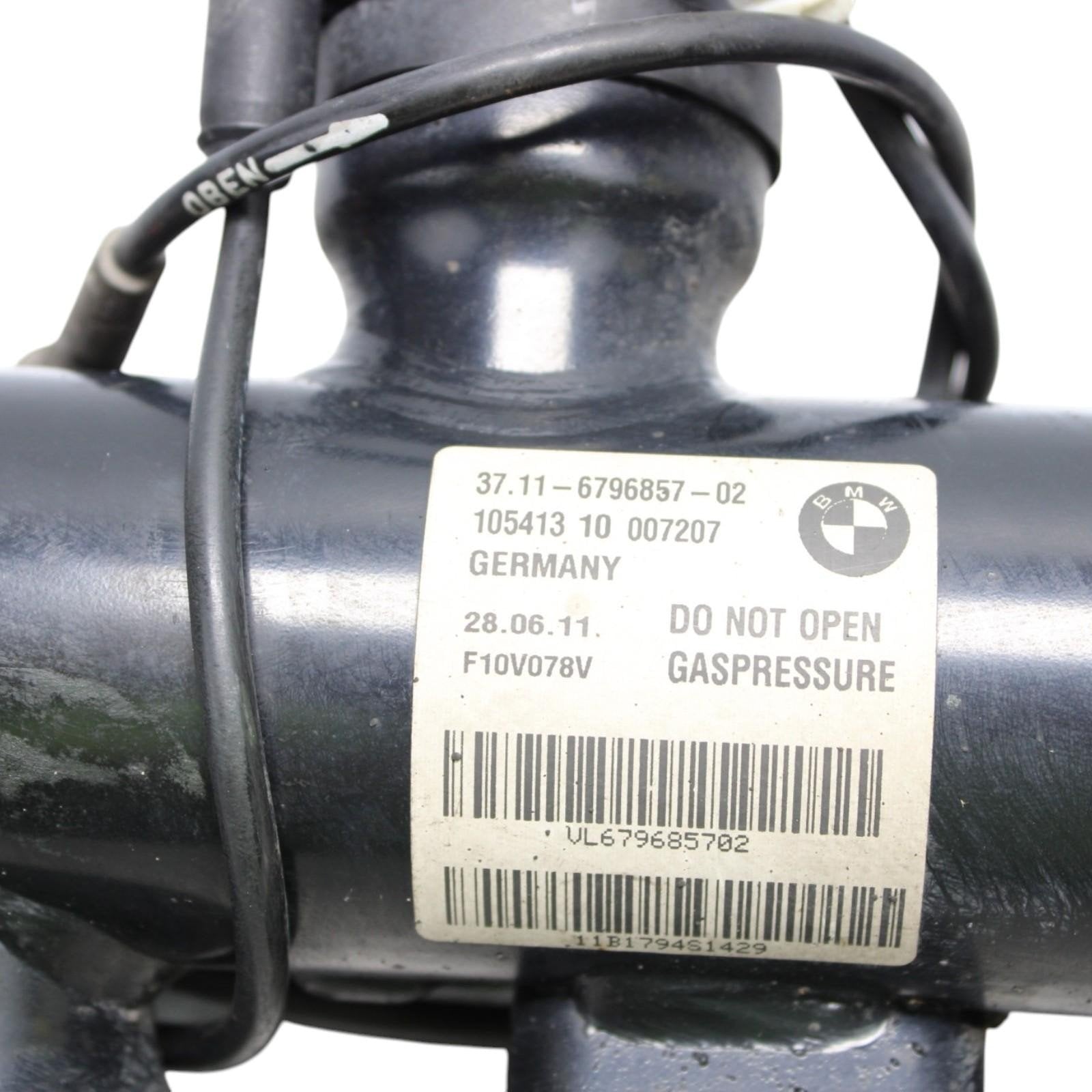 11-16 Bmw 528i 535i 550i F10 Awd Front Left Driver Edc Electric Shock Strut OEM