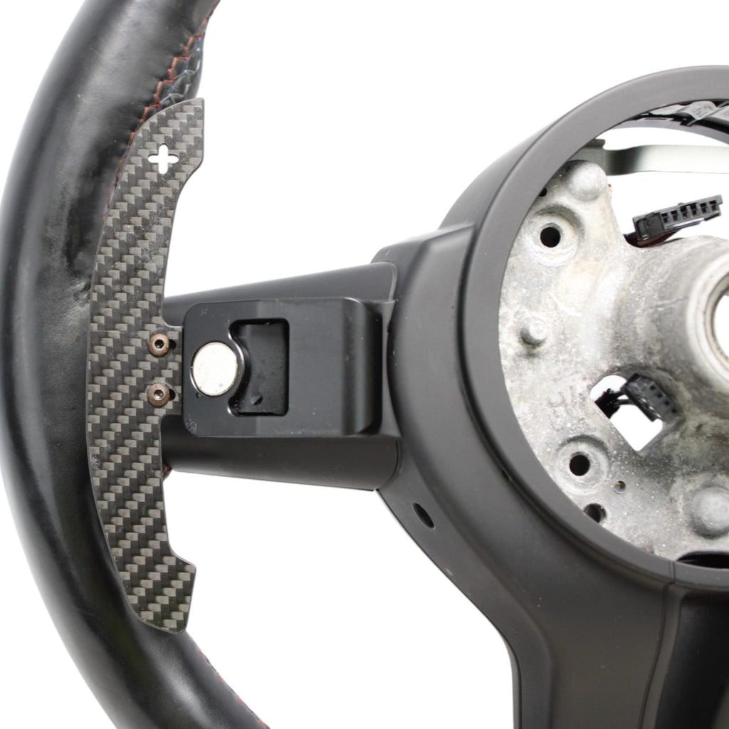 BMW F80 F82 F83 F87 M3 M4 Steering Wheel M SPORT Leather Carbon Shifters HEATED