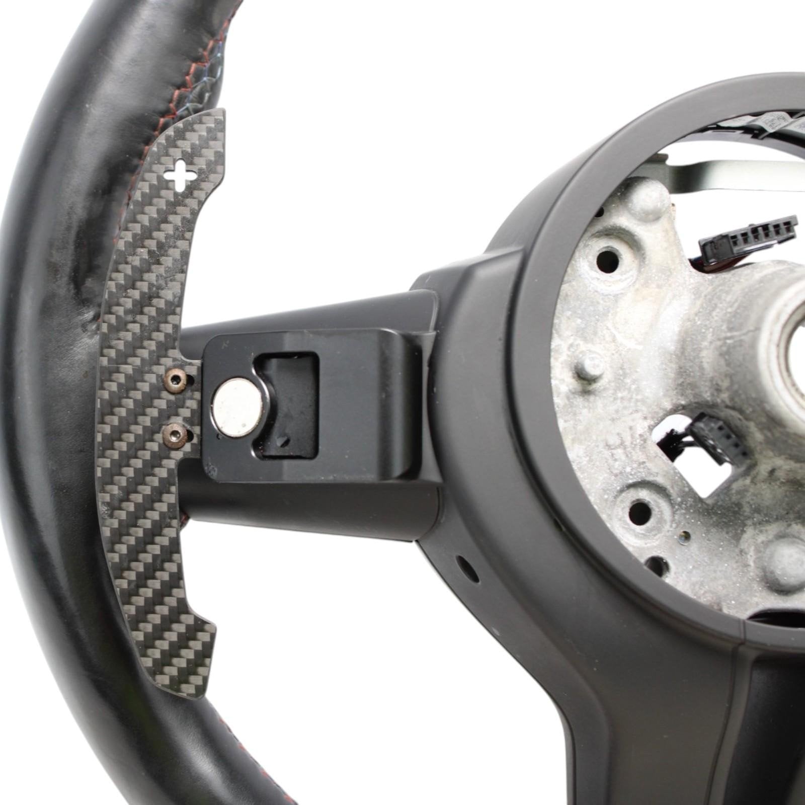 BMW F80 F82 F83 F87 M3 M4 Steering Wheel M SPORT Leather Carbon Shifters HEATED