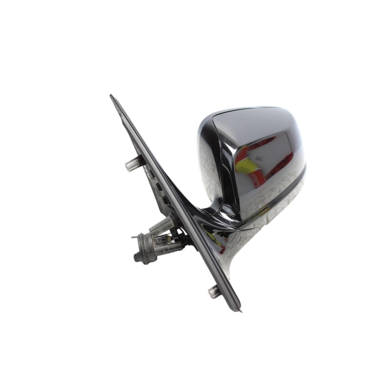 2011-2012 BMW 528i 535i 550i Left Door Mirror Black OEM *light scratches*