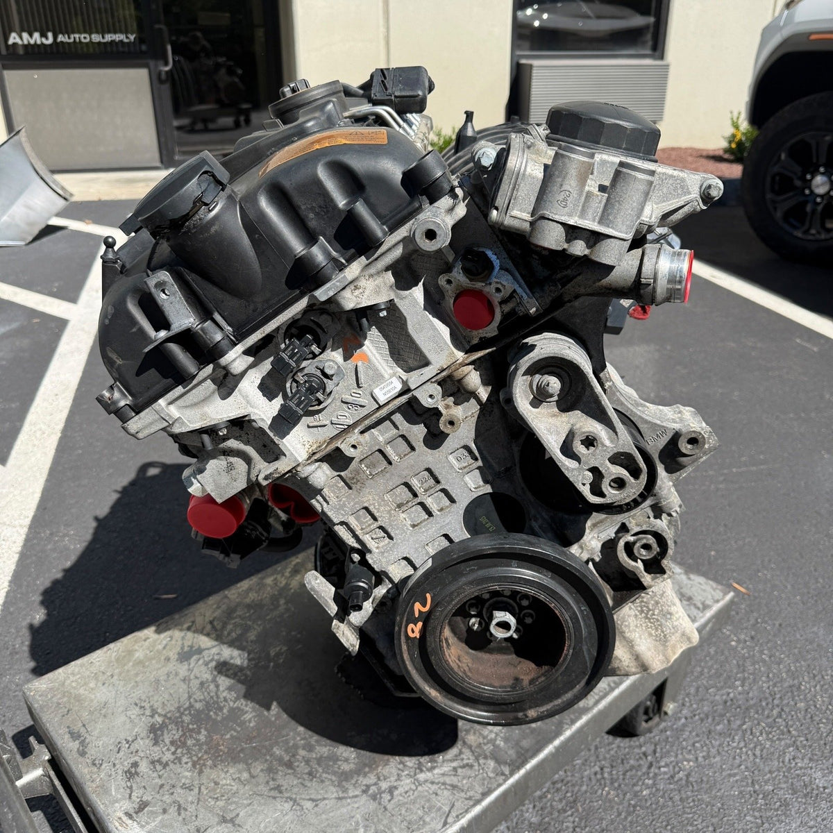 14-16 OEM BMW F30 F33 F34 F36 EWG AWD Long Block N55 ENGINE MOTOR 81k Miles