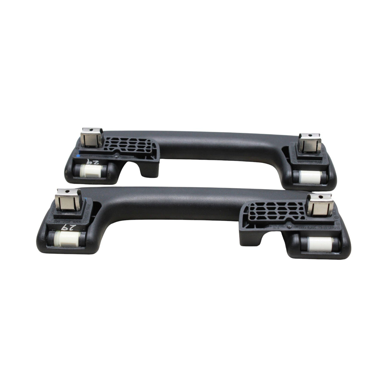 2015-2020 Audi A3 S3 RS3 Roof Grab Handle Set Front & Rear OEM Black