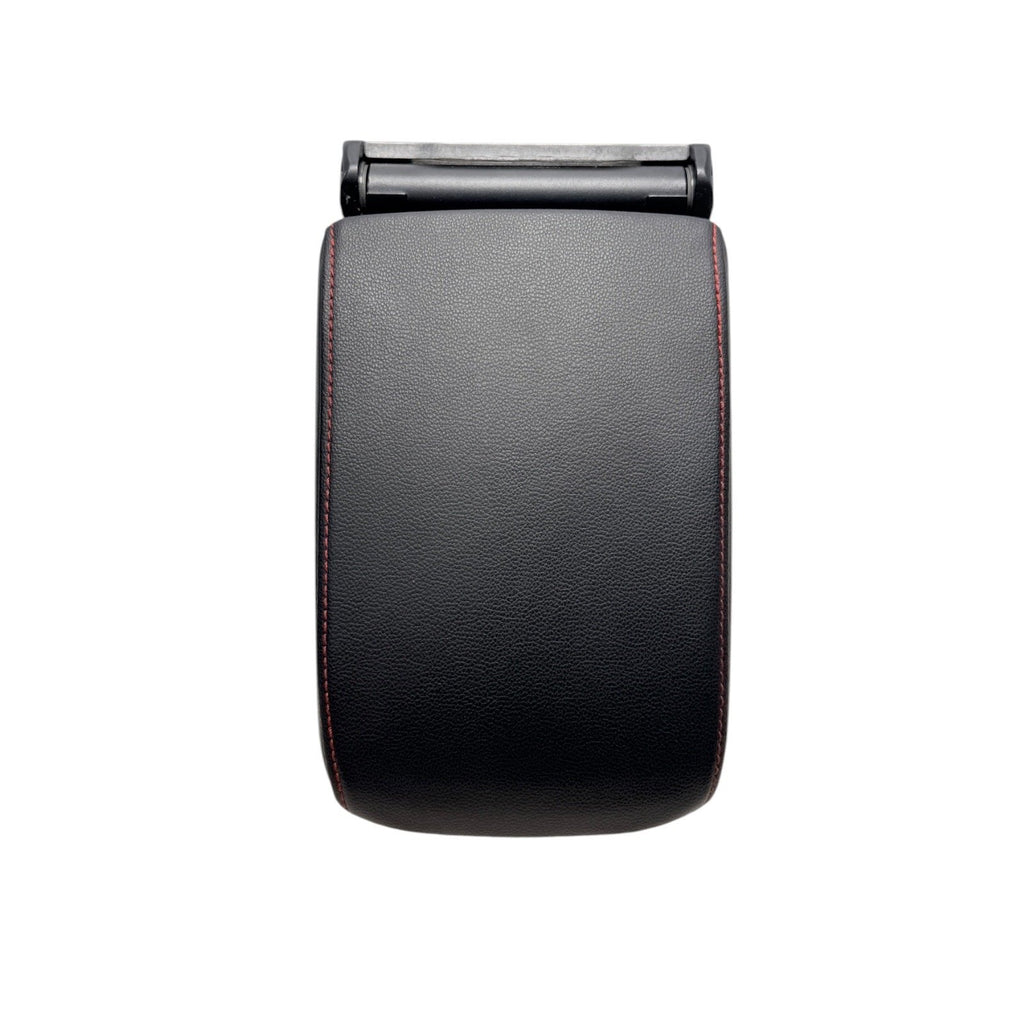 2015-2021 Volkswagen Golf R GTI Center Armrest Black w/Red Stitching