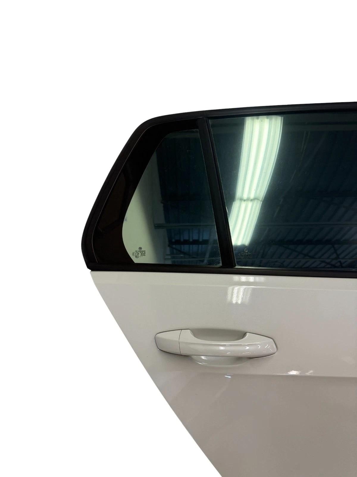MK7 VW GTI GOLF R REAR RIGHT DOOR SHELL PASSENGER PURE WHITE OEM 2015-2021