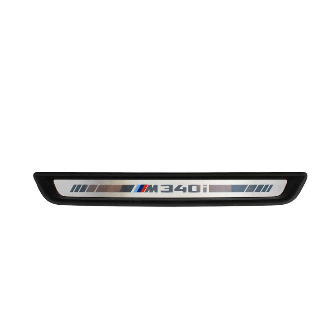 2019-2024 M340i G20 Front Left and Right Door Sill Scuff Plate Set Pair OEM