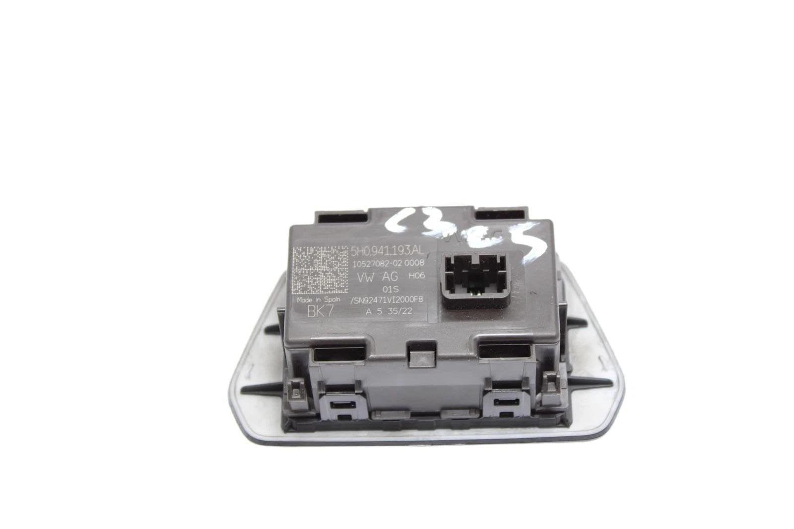 VW GOLF MK8 2022-2024 DASH MOUNTED HEADLIGHT SWITCH ASSEMBLY 5H0941193AL OEM