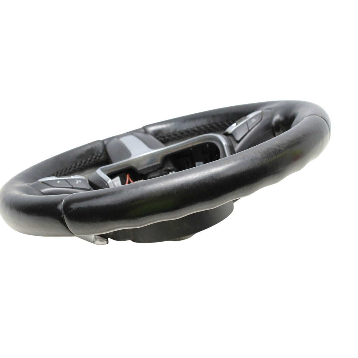 OEM BMW F23 F30 F32 F36 Steering Wheel Heated M Sport Black Leather w/Shifters