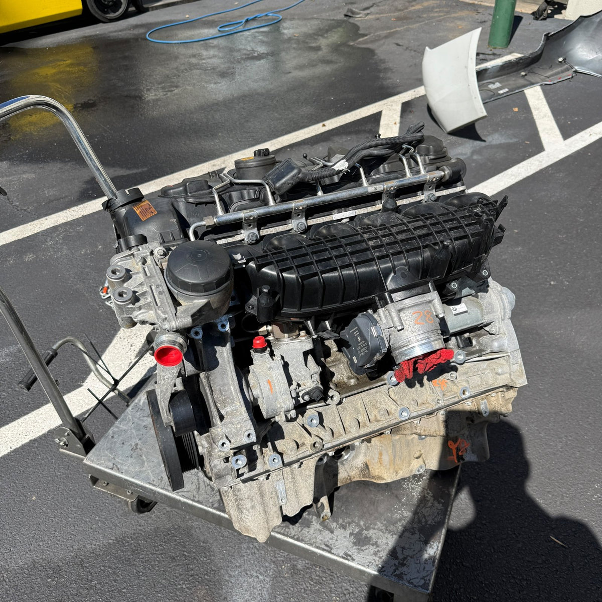14-16 OEM BMW F30 F33 F34 F36 EWG AWD Long Block N55 ENGINE MOTOR 81k Miles