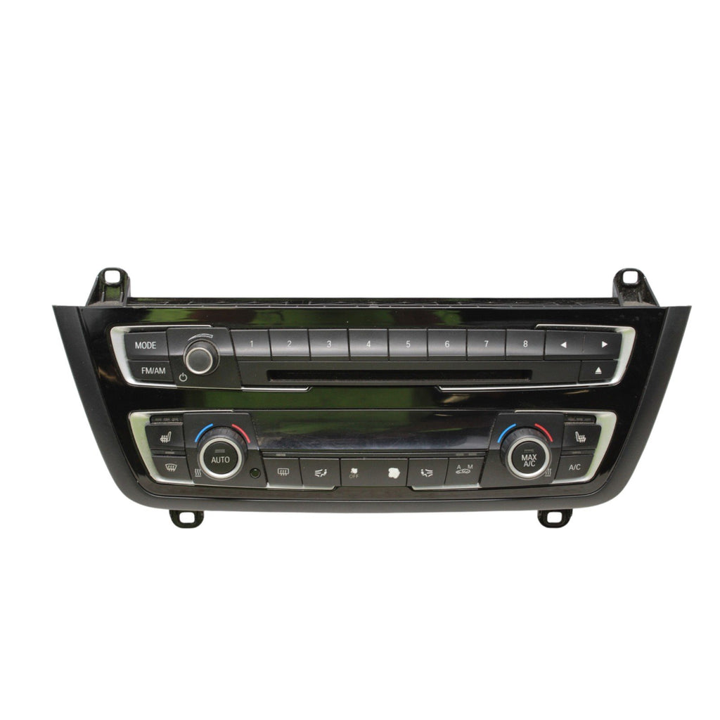 14-17 OEM BMW F32 F33 F36 F82 M3 M4 AC Heater Control Panel Radio Media Buttons