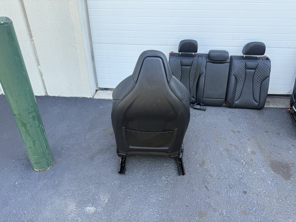 2017-2020 Audi S3 Front & Rear Seats - Airbag Deployed