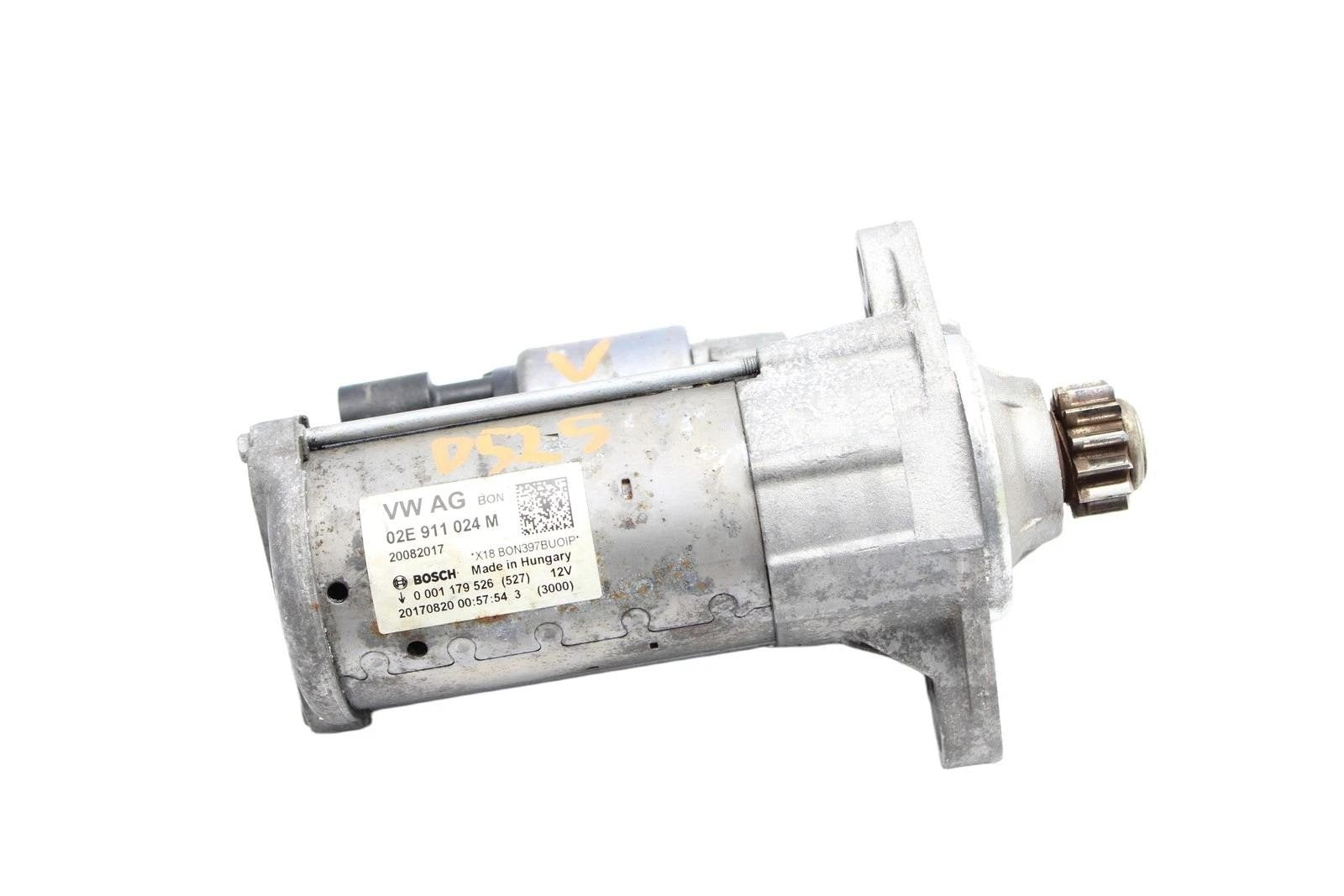 AUDI S3 A3 ENGINE STARTER MOTOR ASSEMBLY UNIT 2017 2018 2019 2020