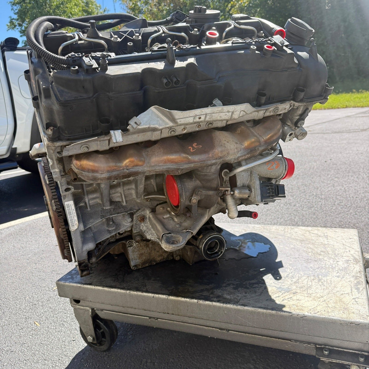14-16 OEM BMW F30 F33 F34 F36 EWG AWD Long Block N55 ENGINE MOTOR 81k Miles
