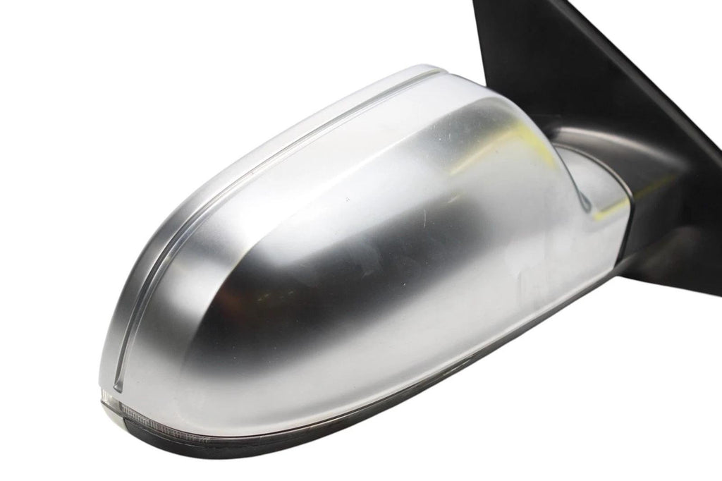09-16 AUDI B8 S4 A4 FRONT RIGHT SIDE DOOR MIRROR ALUMINUM AUTOFOLD/BLIND SPOT