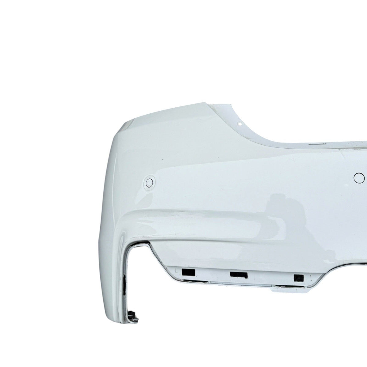 2014-2016 BMW 435i xDrive Rear Bumper Cover Panel w/ PDC White