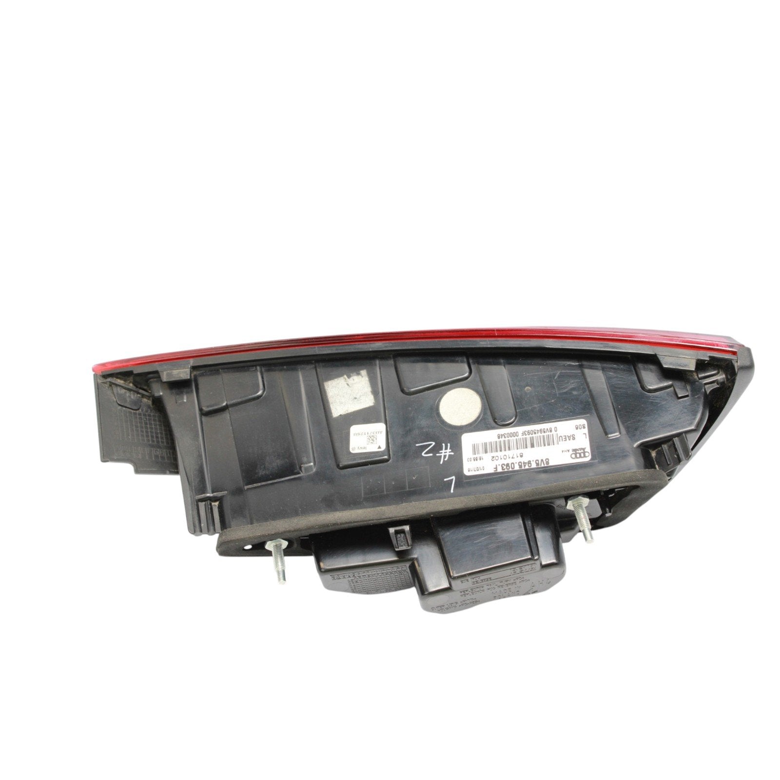 2017-2020 Audi A3 S3 RS3 Left Inner Tail Light Lamp 8V5945093F
