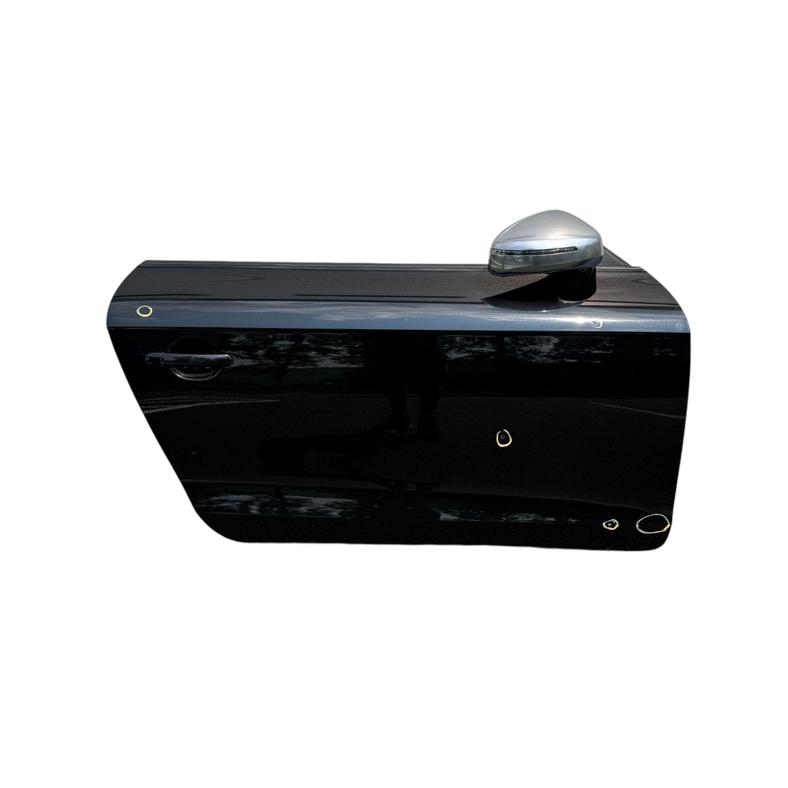 08-15 Audi 8J TT TTS Door Shell Right Passenger Side Black W Mirror 8J0831052A