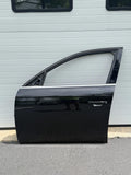 2012 - 2016 AUDI A4 S4 FRONT LEFT DRIVER SIDE DOOR SHELL SKIN OEM BLACK LZ9Y