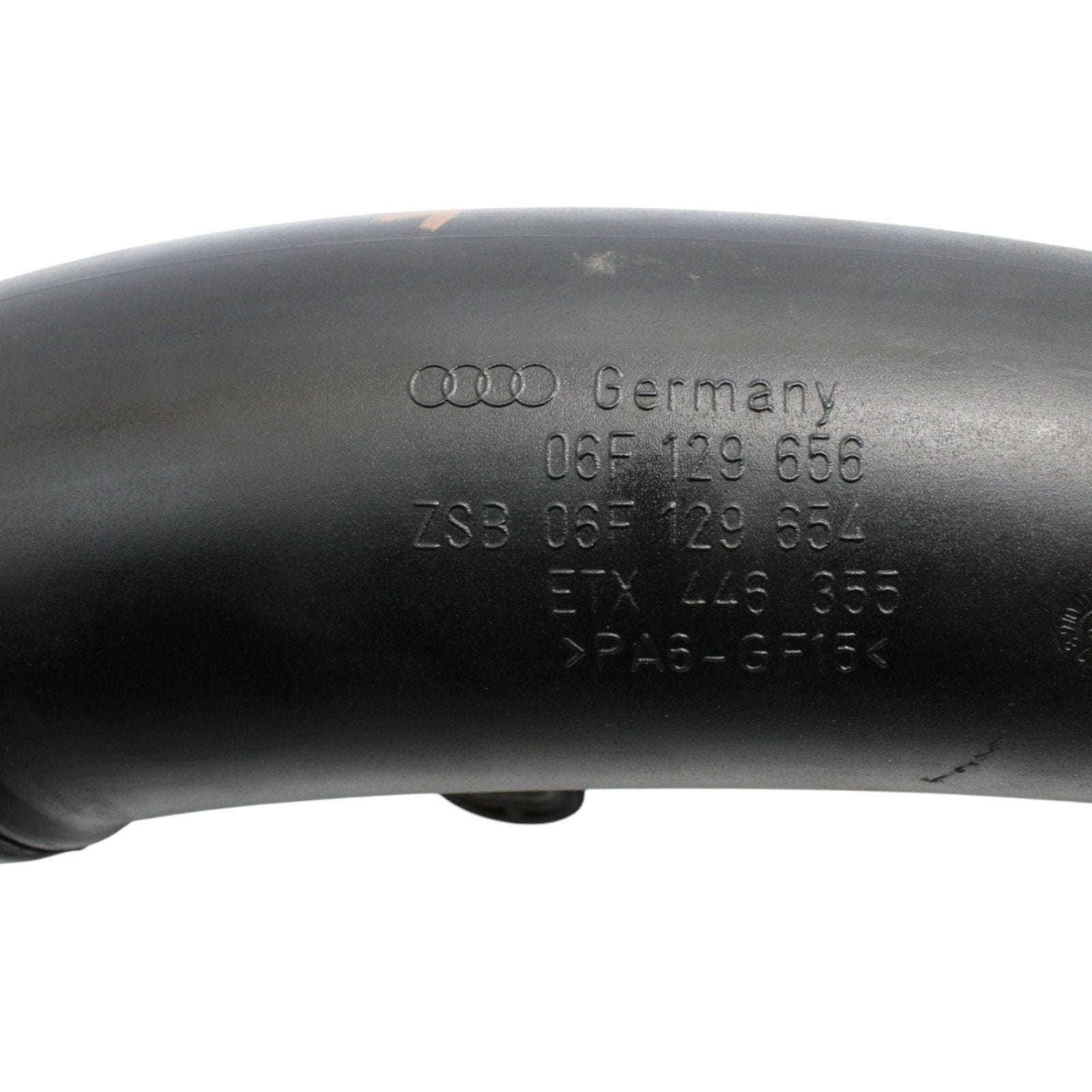2010-2015 Mk2 Audi TTS Air Inlet Elbow Intake Pipe Hose Assembly OEM