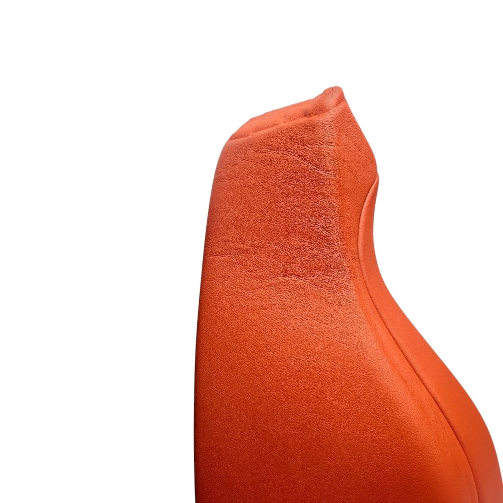 2015-2020 Bmw F82 M4 Rear Seat Side Bolster Pair Sakhir Orange Red Leather Oem