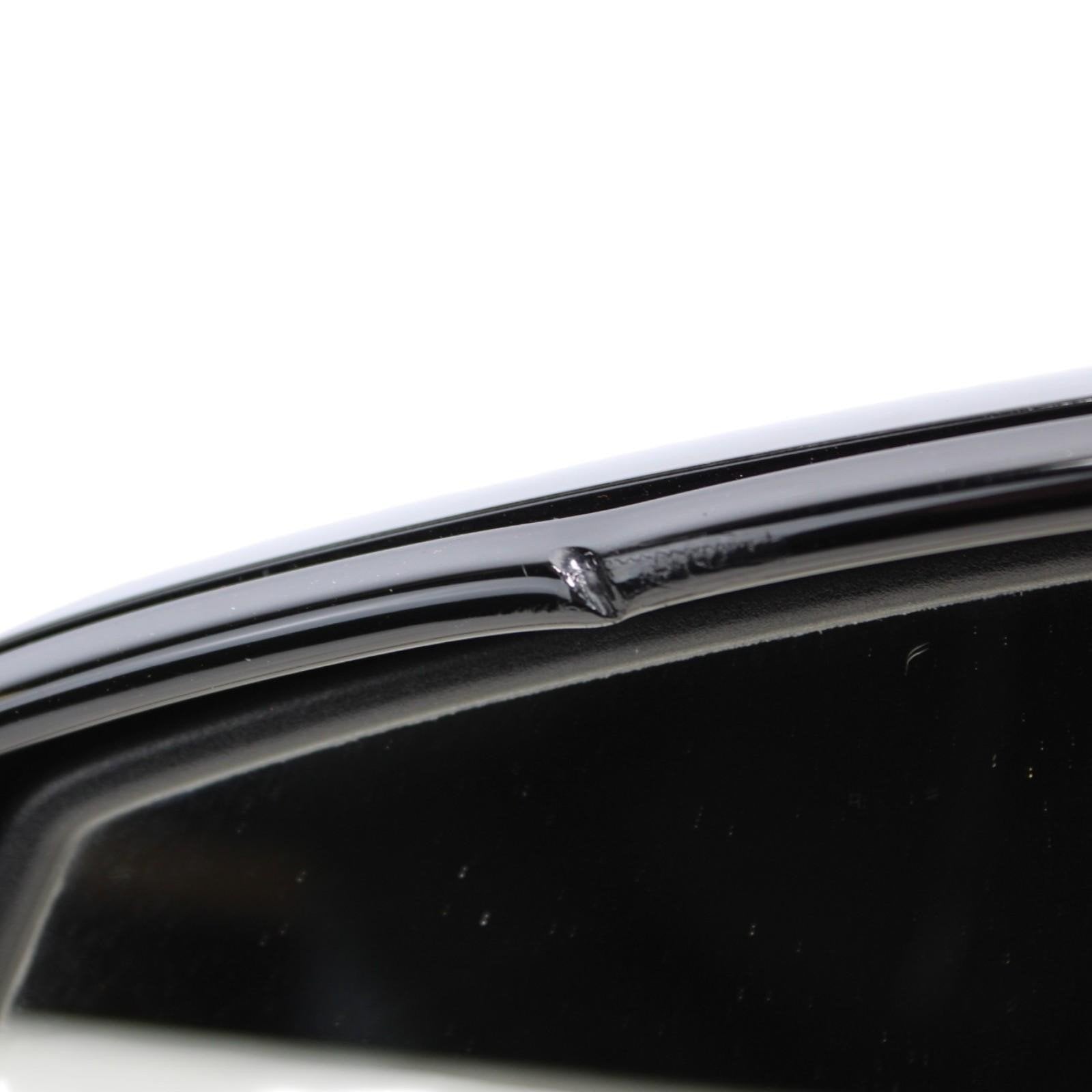 2011-2012 BMW 528i 535i 550i Left Door Mirror Black OEM *light scratches*