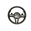OEM BMW F23 F30 F32 F36 Steering Wheel Heated M Sport Black Leather w/Shifters