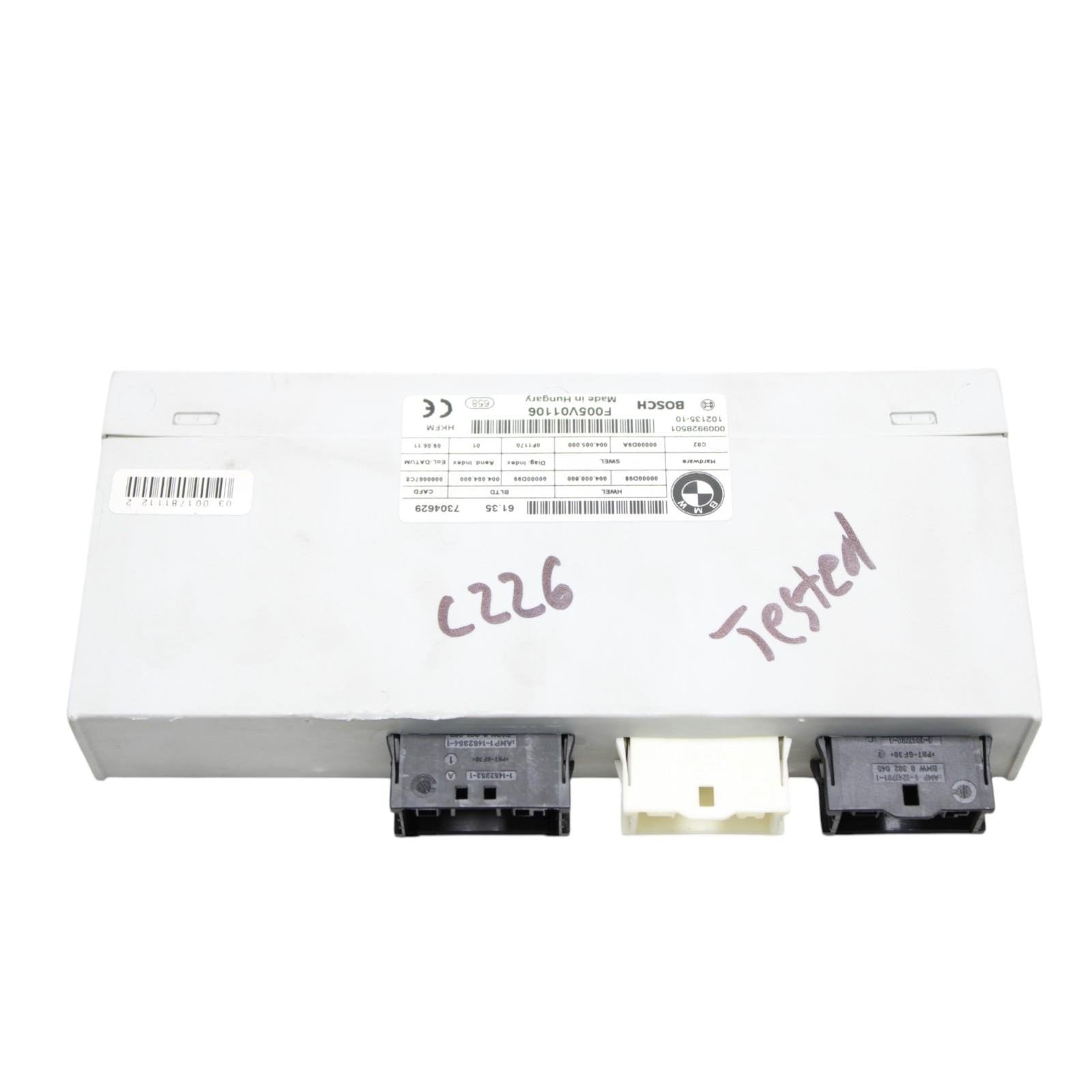 BMW F01 F02 F10 5/7 Series X3 X4 Rear Trunk Lid Lift Control Module Unit 7304629