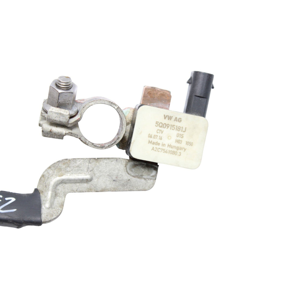 17-20 Audi A3 S3 Negative Battery Cable Ground Strap w Current Sensor 5Q0915181J