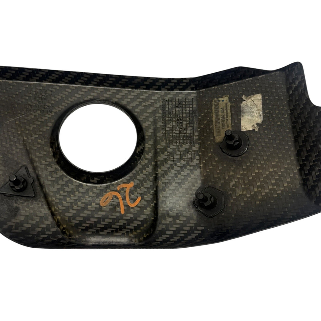 2012-2013 Audi TTRS Genuine OEM Carbon Fiber Engine Cover 07K103925C