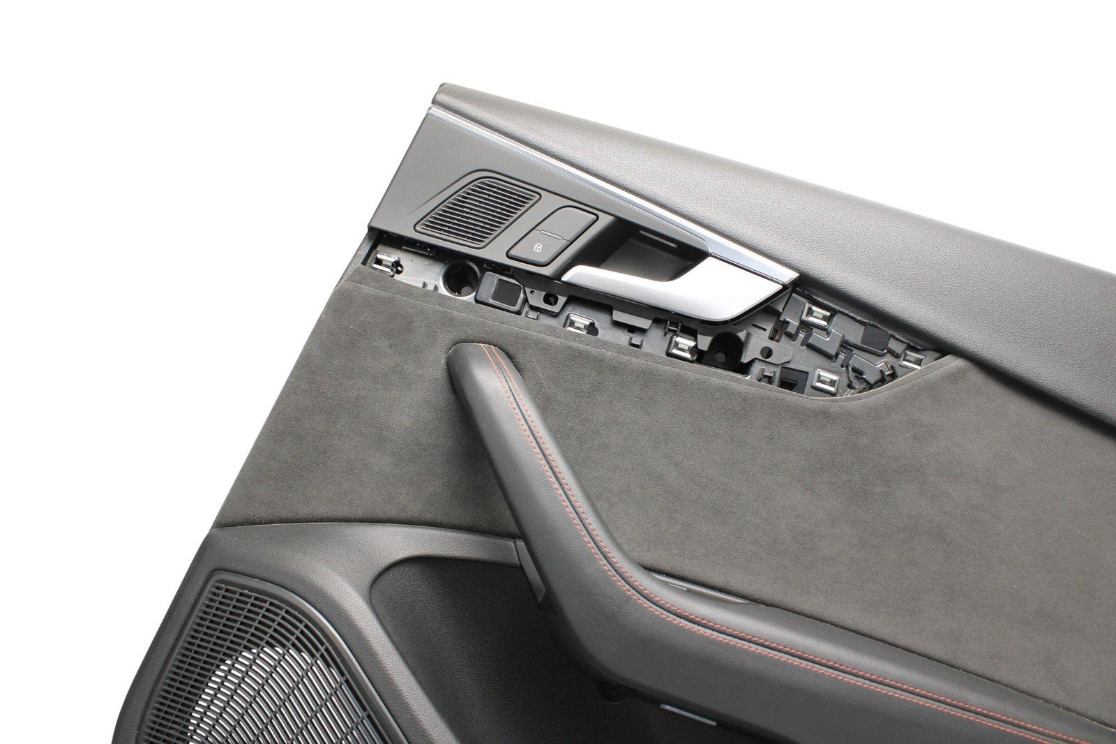 2018 - 2021 AUDI S4 A4 RH REAR DOOR TRIM PANEL ALCANTARA OEM 8W0867304