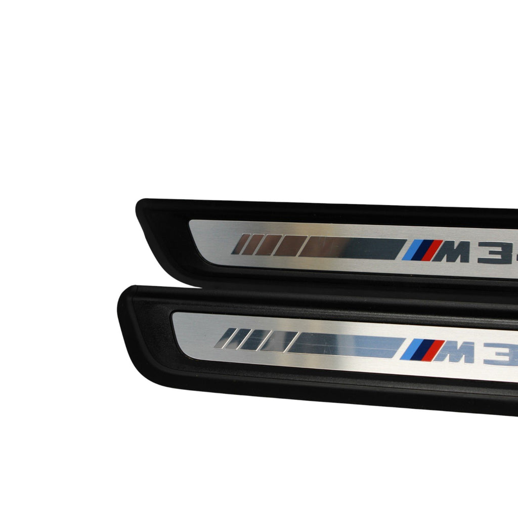 2019-2024 M340i G20 Front Left and Right Door Sill Scuff Plate Set Pair OEM