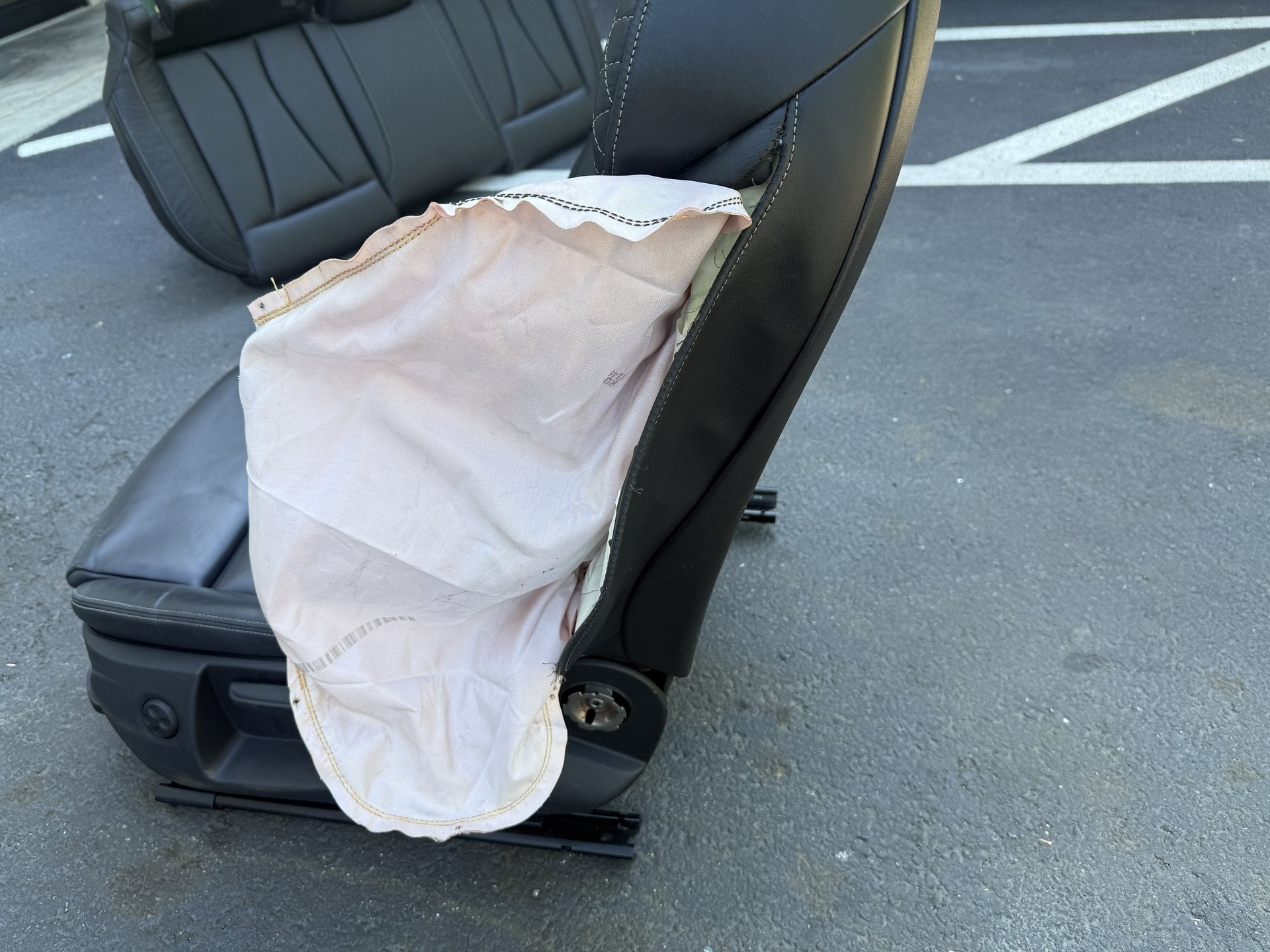 2017-2020 Audi S3 Front & Rear Seats - Airbag Deployed