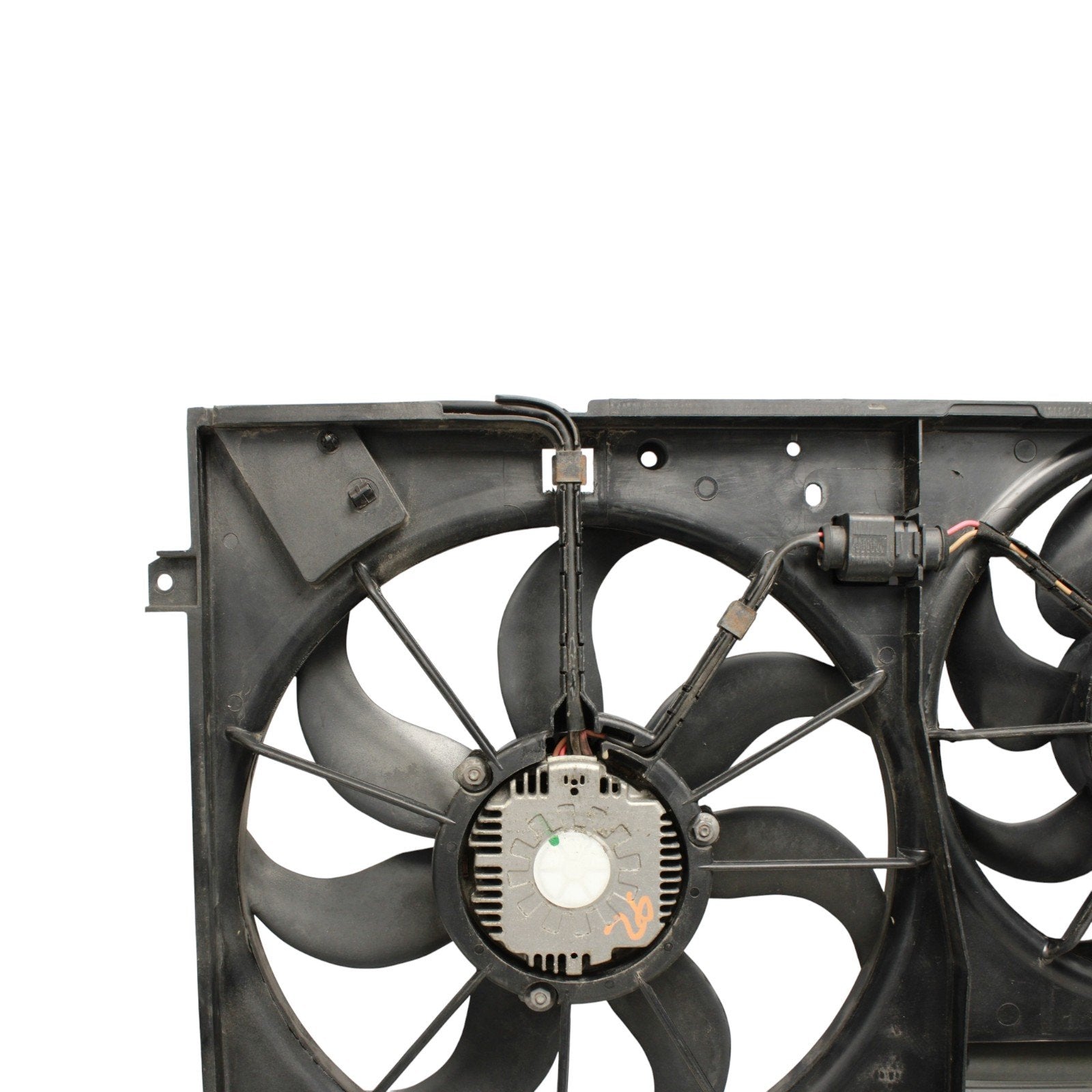 2010 Audi TTS Radiator Cooling Fan Shroud Assembly 1K0121207 OEM