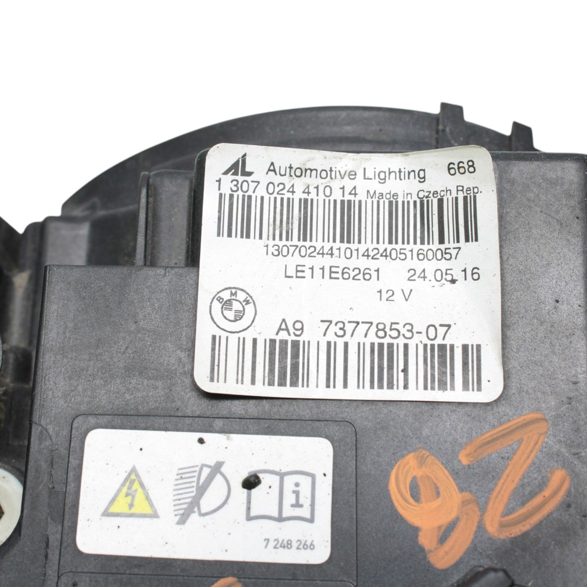2014-2016 BMW 428i 435i Xenon Headlight Assembly Left Driver Side *Broken Tab*