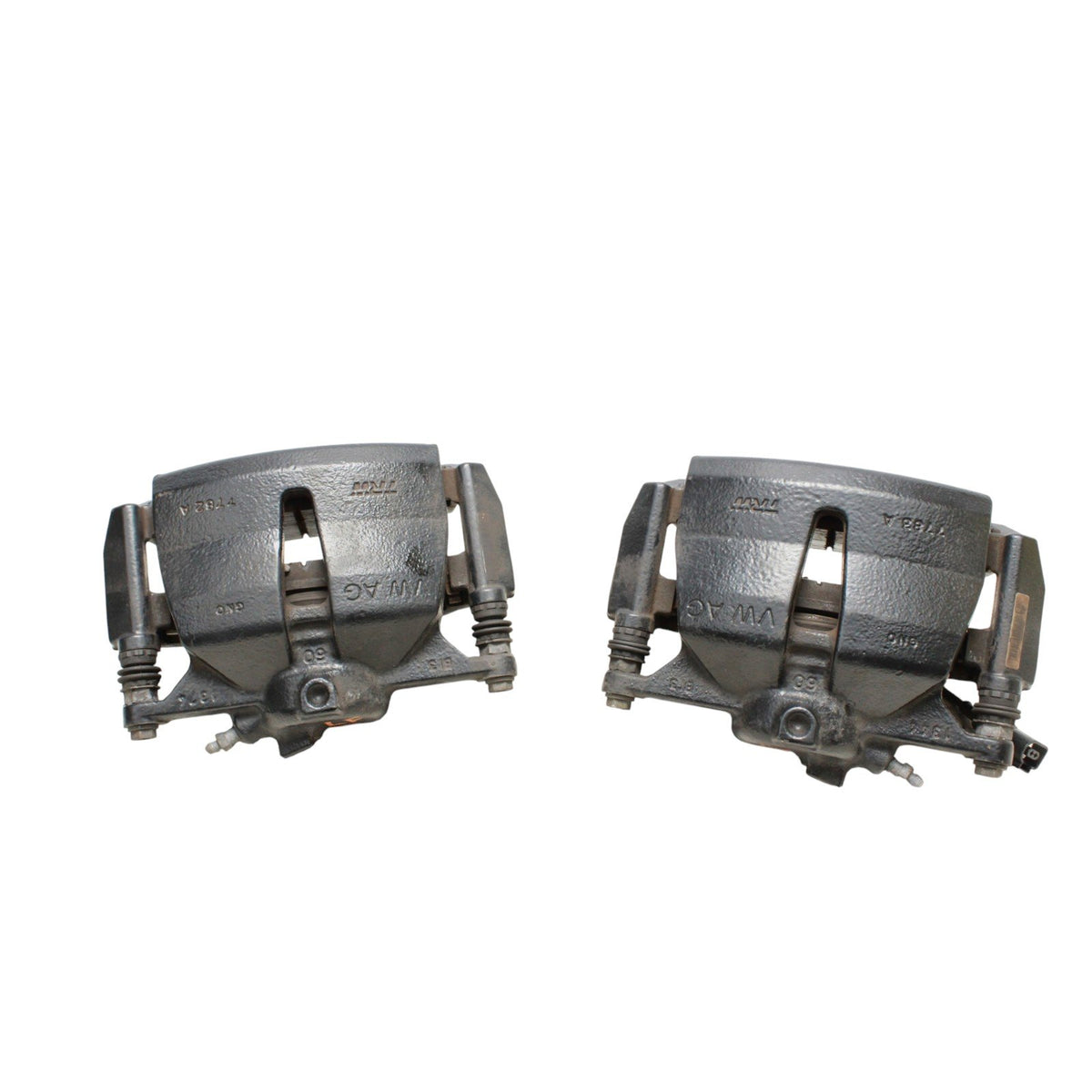 2015-2020 Audi S3 Front Left and Right Brake Caliper Set Black OEM 340mm
