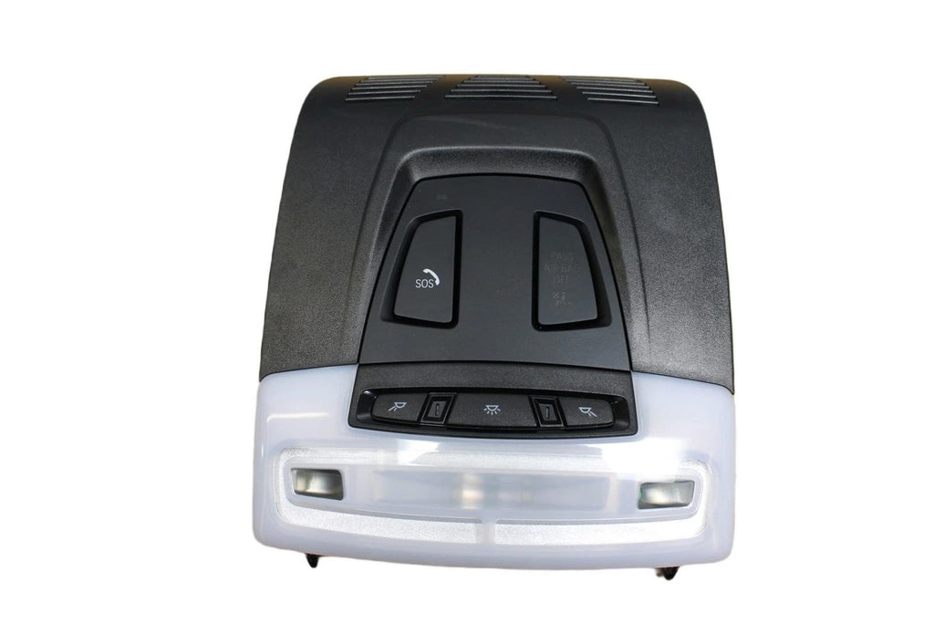 12-20 OEM BMW F30 F32 F80 F82 M3 M4 335 435 ROOF CONSOLE DOME LIGHT SOS SWITCH