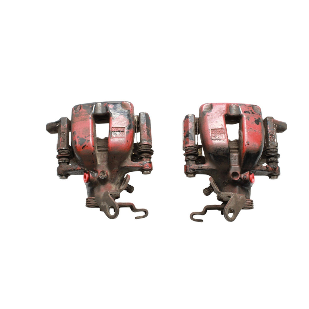 2008-2015 MK2 Audi TTS TTRS Rear Brake Caliper Pair Left Right OEM *painted red*