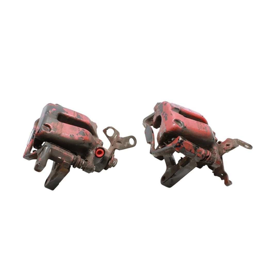 2008-2015 MK2 Audi TTS TTRS Rear Brake Caliper Pair Left Right OEM *painted red*