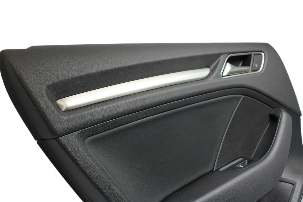 AUDI S3 A3 REAR LEFT DRIVER SIDE INTERIOR DOOR PANEL ASSEMBLY 2017 - 2020 LH