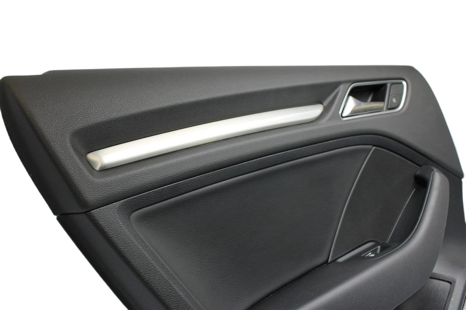 AUDI S3 A3 REAR LEFT DRIVER SIDE INTERIOR DOOR PANEL ASSEMBLY 2017 - 2020 LH