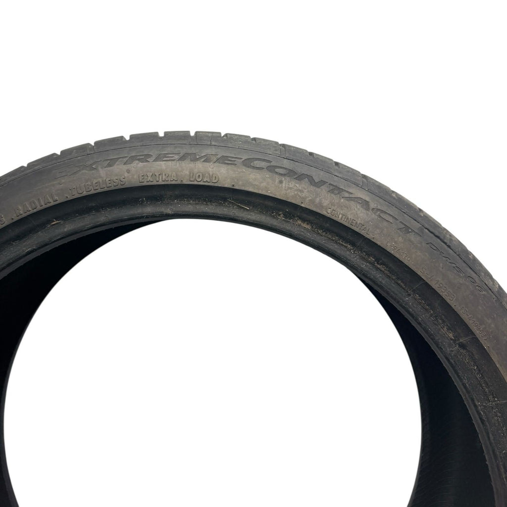 Used 235/35ZR19 Continental ExtremeContact DWS06 91Y 6/32 - 1 Tire